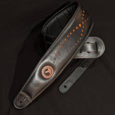 ERGOSTRAPS GALAXY 4″ -BLACK/ORANGE-【最高級レザー】【ハンドメイド】