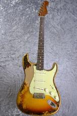 Fender Custom Shop Master built 1962 Stratocaster "Super Relic" by Dale Wilson / Aged Faded 3Tone Sunburst [3.49kg]_2