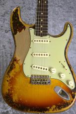Fender Custom Shop Master built 1962 Stratocaster "Super Relic" by Dale Wilson / Aged Faded 3Tone Sunburst [3.49kg]_3