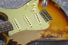 Fender Custom Shop Master built 1962 Stratocaster "Super Relic" by Dale Wilson / Aged Faded 3Tone Sunburst [3.49kg]_10