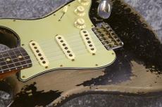Fender Custom Shop Master built 1962 Stratocaster "Super Relic" by Dale Wilson / Black [3.41kg]_10