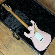 TOM ANDERSON Icon Classic In-Distress Level 3 Shell Pink Over 3 Color Burst_6