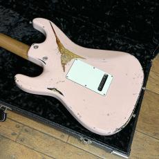 TOM ANDERSON Icon Classic In-Distress Level 3 Shell Pink Over 3 Color Burst_7