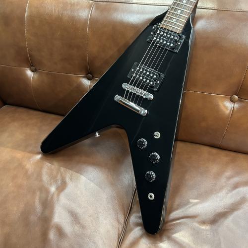 Gibson 80s Flying V Ebony #219340006【3.02kg】