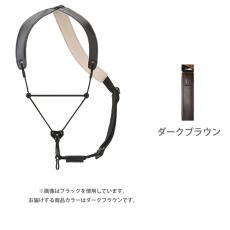 BREATHTAKING LithePremiumII Lサイズ ダークブラウン サックスストラップ