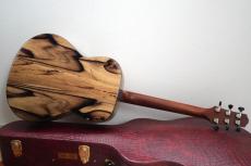 Yokoyama Guitars 【THGF出展ショーモデル / 奥多摩産和材 / 限定モデル】AN-松黒柿 #1065 / 蝦夷松 & 黒柿_7