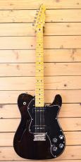 Fender Modern Player Telecaster Thinline Deluxe/Black Transparent_2