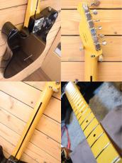 Fender Modern Player Telecaster Thinline Deluxe/Black Transparent_5