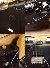 Fender Modern Player Telecaster Thinline Deluxe/Black Transparent_6