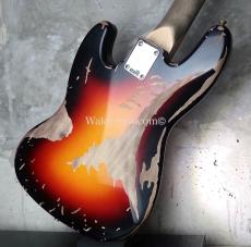 Fender Custom Shop Jaco Pastorius Tribute Fretless Jazz Bass / Relic _7