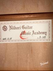 新堀ギターミュージックアカデミー Niibori Guitar Music Academy アルトギター　2005年製_9