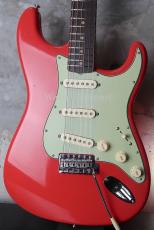 Fender Custom Shop  LTD '63 Stratocaster Journeyman Relic / Aged Fiesta Red _2