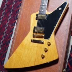 Gibson Custom Shop 1958 Korina Explorer Reissue VOS Black Pickguard Natural