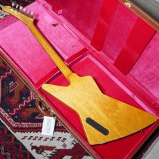 Gibson Custom Shop 1958 Korina Explorer Reissue VOS Black Pickguard Natural_4