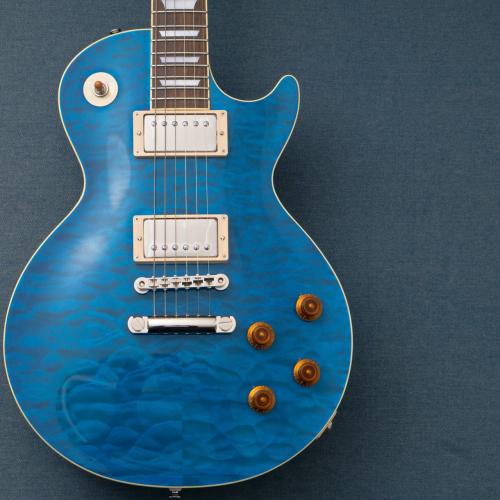 Tokai LS-101Q-CM2 -See Through Blue / SBL- #2551805 【カタログ外カスタムカラー】