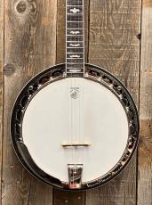 Deering White Lotus 5-String Banjo_2
