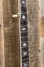 Deering White Lotus 5-String Banjo_4