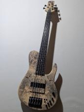 Fodera Imperial 5 Elite MG Shape -Buckeye Burl Top-【2021/USED】【4.85kg】_2