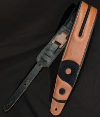 ERGOSTRAPS VICTOR WOOTEN SIGNATURE STRAP YIN YANG 4″ -Brown / Black-【最高級レザー】【ハンドメイド】_2