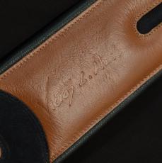 ERGOSTRAPS VICTOR WOOTEN SIGNATURE STRAP YIN YANG 4″ -Brown / Black-【最高級レザー】【ハンドメイド】_4