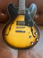 Gibson ES-335 Satin Satin Vintage Burst  s/n 208140041 【3.51kg】3Fギブソンフロア_2