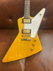 Gibson 1958 Korina Explorer Reissue White Pickguard Natural #841900【3.50kg 】3F_2