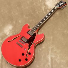 D'Angelico Premier Series Premier DC, Fiesta Red_2