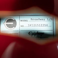 Epiphone Broadway lefthand Wine Red【エピフォン】【レフトハンドモデル】_11