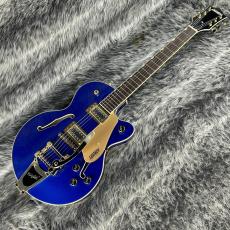 Gretsch G5655TG Electromatic Center Block Jr Single-Cut with Bigsby and Gold Hardware Azure Metallic_2