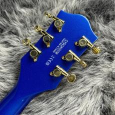 Gretsch G5655TG Electromatic Center Block Jr Single-Cut with Bigsby and Gold Hardware Azure Metallic_8