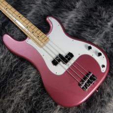 Fender Made In Japan Hybrid II Precision Bass Burgundy Mist Metallic with Matching Head