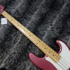 Fender Made In Japan Hybrid II Precision Bass Burgundy Mist Metallic with Matching Head_2