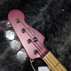 Fender Made In Japan Hybrid II Precision Bass Burgundy Mist Metallic with Matching Head_3