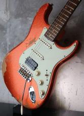 Fender Custom Shop 1962 Stratocaster SSH Heavy Relic / Trance Orange_2