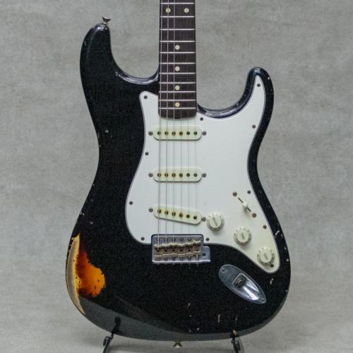 Fender Custom Shop MBS 1961 Stratocaster Relic Black Overlay 3Color Sunburst by John Cruz / 2015