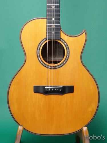 Charis Acoustic (Bill Wise) SJ Cutaway "Brazilian Rosewood" PU装備 (Enfin Custom Works Contact Piezo) [Price Down!]