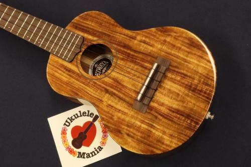 KIWAYA Kiwaya KPC-1K Solid Hawaiian Koa Concert Ukulele #5646
