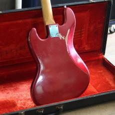 Fender Jazz Bass '66 Dot Matching Head CandyAppleRed_8