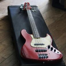 Fender Jazz Bass '66 Dot Matching Head CandyAppleRed_13