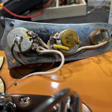 Fender Mustang Competition Orange" 1969"_7