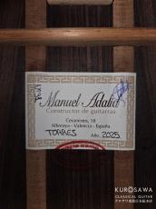 Manuel Adalid マヌエル・アダリッド Model:TORRES 【日本総本店2F 在庫品】_4