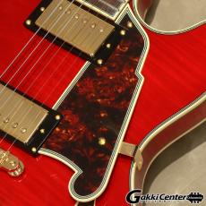 D'Angelico Excel Series Excel DC, Trans Cherry_8