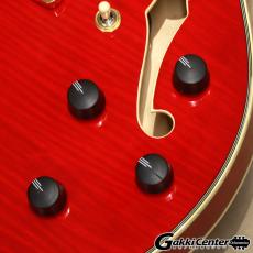 D'Angelico Excel Series Excel DC, Trans Cherry_9