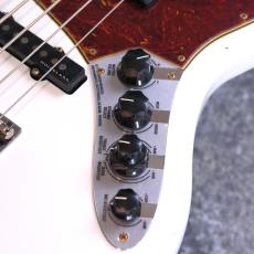 Fender Custom Shop Custom Built Custom Classic Jazz Bass V Journeyman Relic - Olympic White -【4.38kg】_3