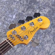 Fender Custom Shop Custom Built Custom Classic Jazz Bass V Journeyman Relic - Olympic White -【4.38kg】_5