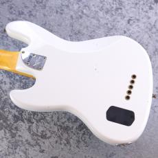Fender Custom Shop Custom Built Custom Classic Jazz Bass V Journeyman Relic - Olympic White -【4.38kg】_8