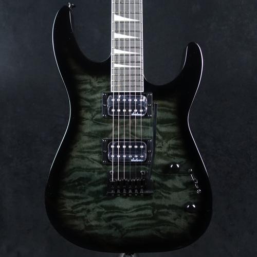 Jackson JS Series Dinky JS20 DKQ 2PT Transparent Black Burst