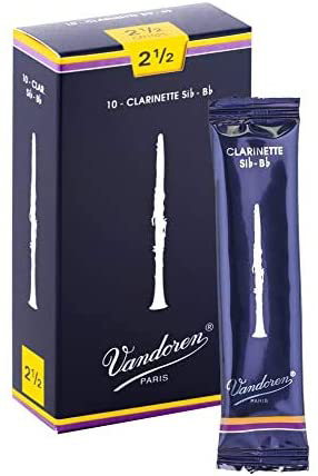VANDOREN トラディショナル 【硬さ:2・1/2】【青箱】 リード B♭クラリネット用