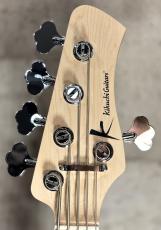 Kikuchi Guitars 【お買い得な旧定価】Hermes MV5 (5st Ash/Maple) / Trans Black #307【4.21kg】_6