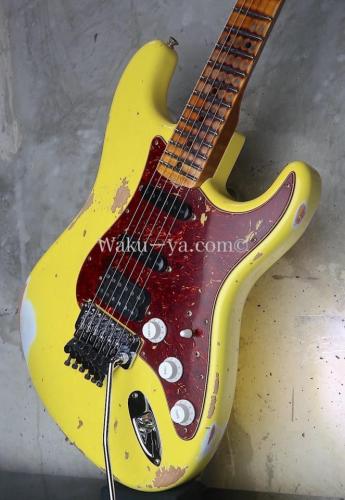 Fender Custom Shop '62 Stratocaster FRT SSH / Heavy Relic / Graffiti-Yellow 